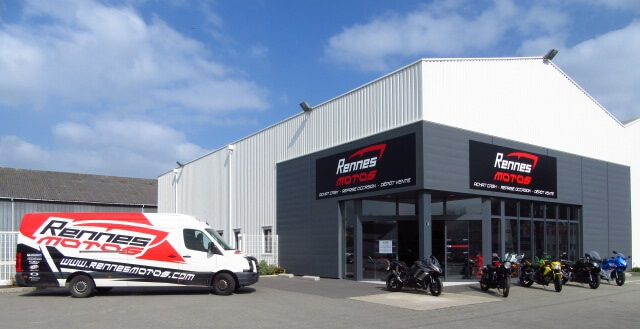 Façade de Rennes Motos
