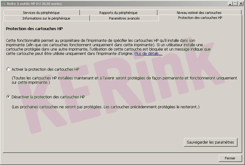 Hp Et La Protection Des Cartouches Kerink